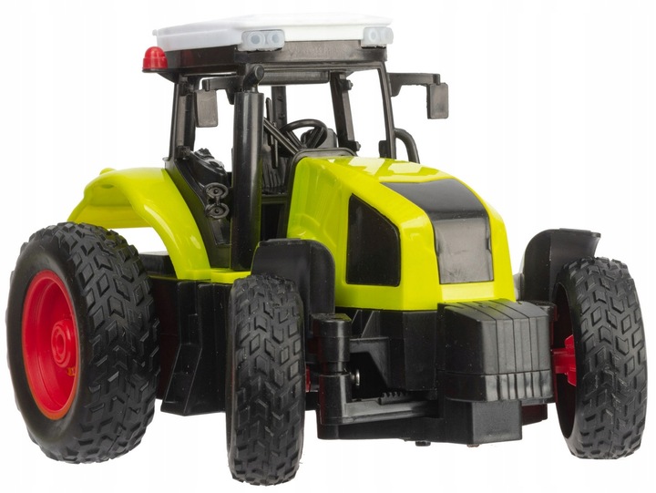 DUŻY TRAKTOR ZDALNIE STEROWANY Z PRZYCZEPĄ RC CIĄGNIK 39cm ładowanie USB