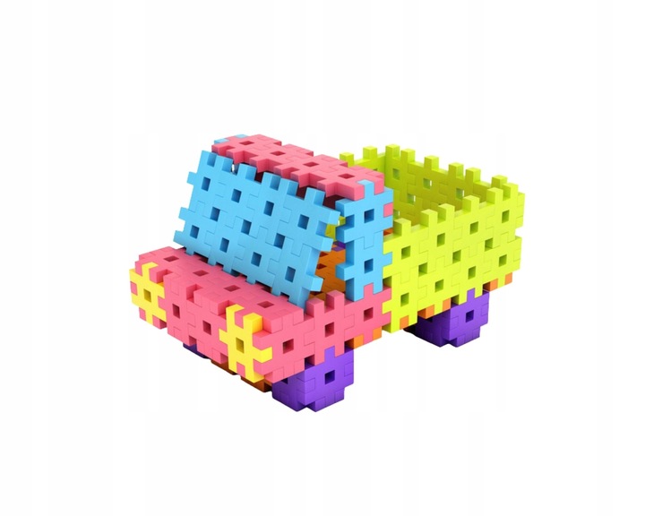 KLOCKI KONSTRUKCYJNE WAFLE MELI Basic Travel Box 250 EL GOFRY PUZZLE