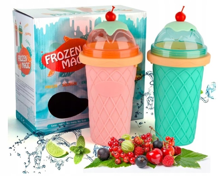 KUBEK DO GRANITY SLUSHY SHAKER DO ROBIENIA LODÓW SORBETÓW MROŻONE NAPOJE