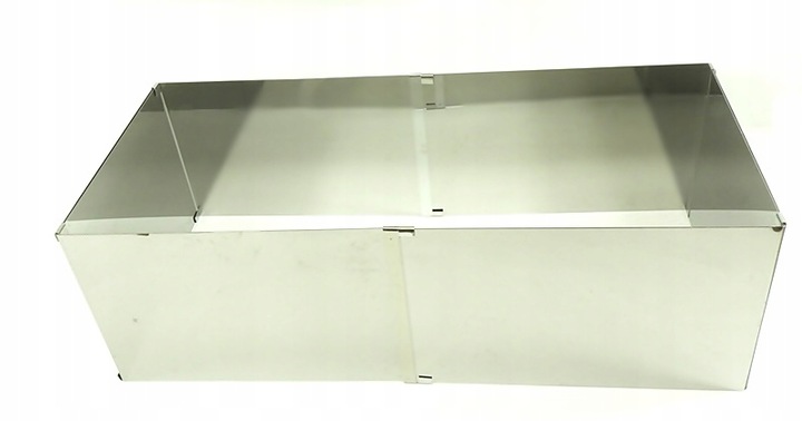 RANT BLACHA FORMA REGULOWANA DO PIECZENIA CIASTA BISZKOPTU 15H 38x46cm