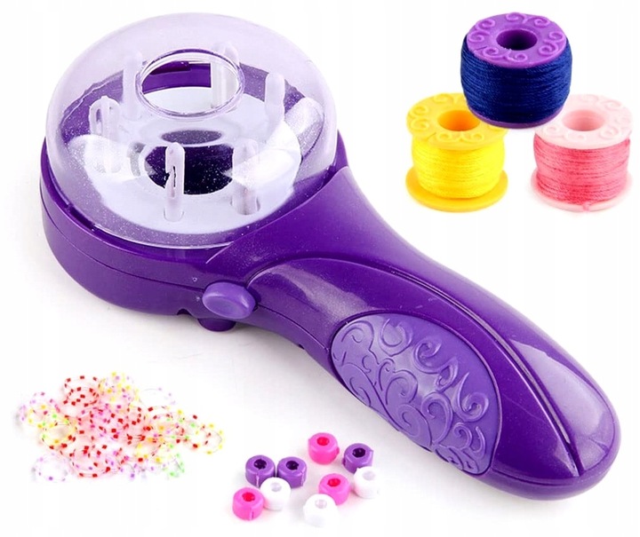 ZAPLATARKA do włosów WARKOCZY zaplatacz ZESTAW maszynka do WARKOCZYKÓW