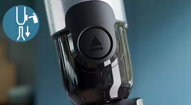 Blender ręczny Philips Seria 5000 HR2682/00 1200W Stal Wskaźnik LED