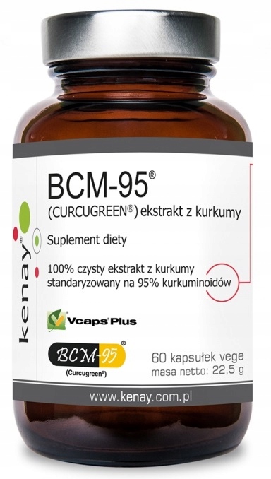 Kenay Kurkuma BCM-95 ekstrakt 60kapsułek