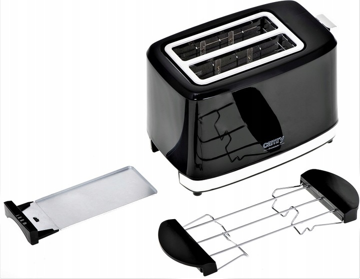 TOSTER OPIEKACZ KANAPEK 6 POZIOMÓW 900W GRZANKI RUSZT DO BUŁEK FUNKCJA STOP