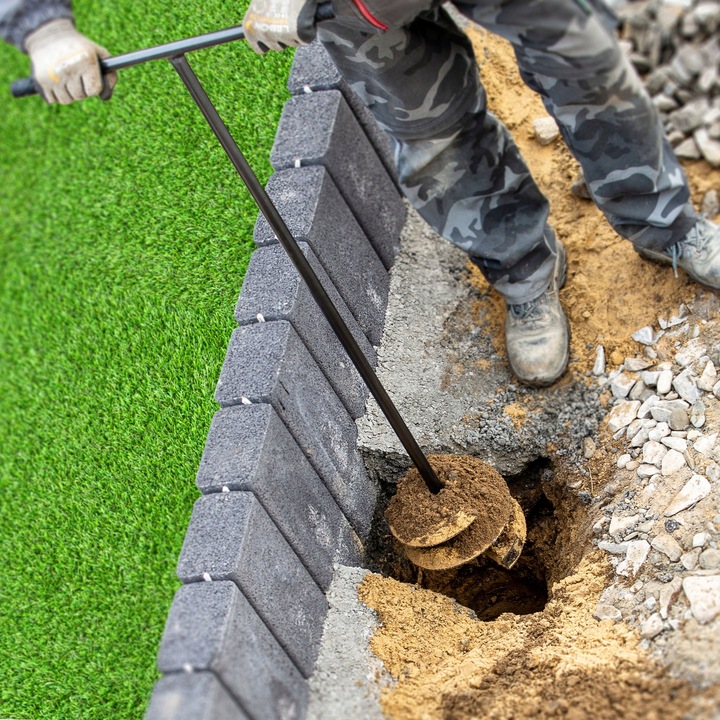 ŚWIDER RĘCZNY DO ZIEMI GRUNTU GLEBY DOŁOWNIK 150mm