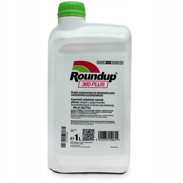 ZESTAW EMULPAR 940 EC 1L OWADOBÓJCZY + ROUNDUP 360 PLUS 1L CHWASTOBÓJCZY