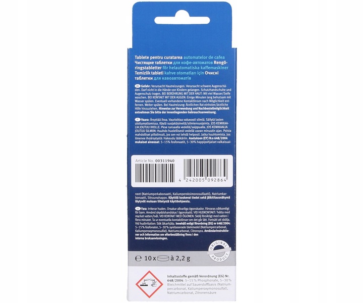 TABLETKI odkamieniające + czyszczące BOSCH SIEMENS