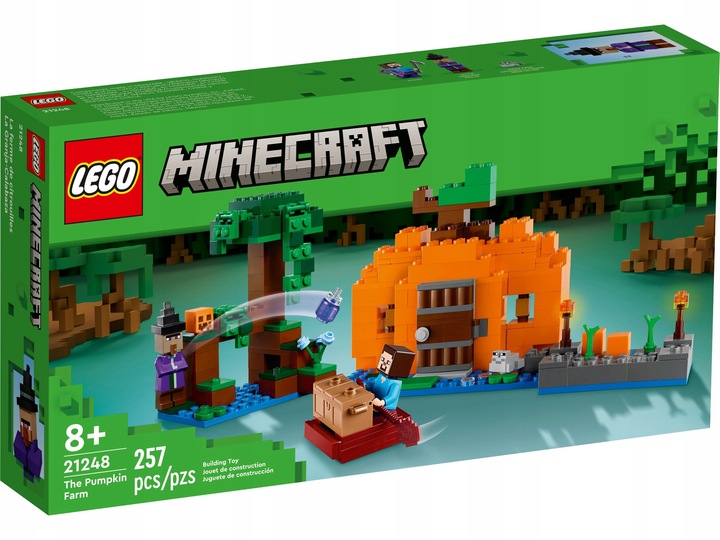 LEGO MINECRAFT 21248 DYNIOWA FARMA zestaw klocków dla dzieci +8 lat
