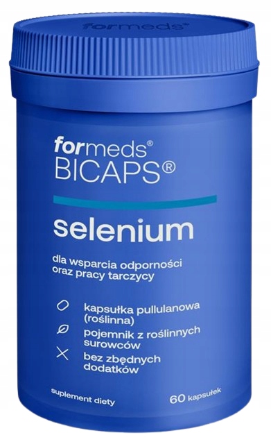 ForMeds Bicaps SELENIUM SELEN Tarczyca Odporność Spermatogeneza