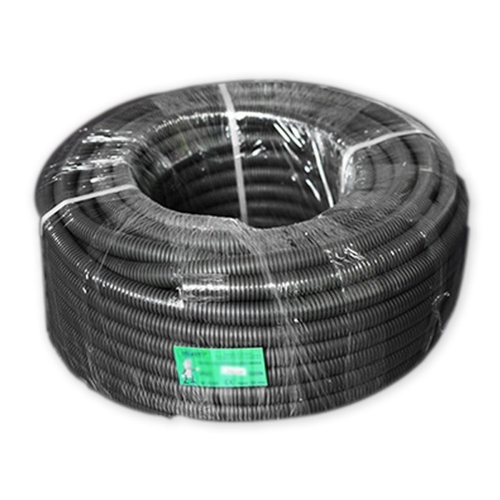 Peszel do kabli i przewodów z pilotem, rura karbowana RKLSP 25/20, 50m 5908