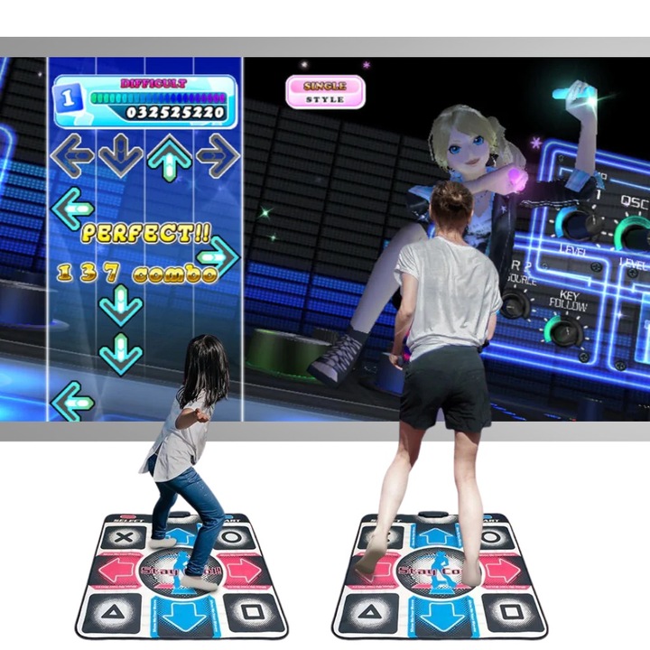 MATA DO TAŃCZENIA TAŃCA KOMPUTER STEPMANIA USB