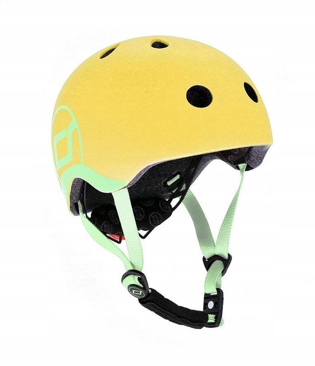 Kask rowerowy dziecięcy na hulajnogę Scoot and Ride, rozm. XXS-S, 1-5 lat