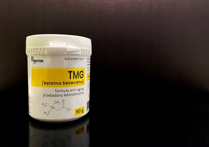PROTON LABS TMG 50g Betaina bezwodna Czysty Proszek 99,7%+
