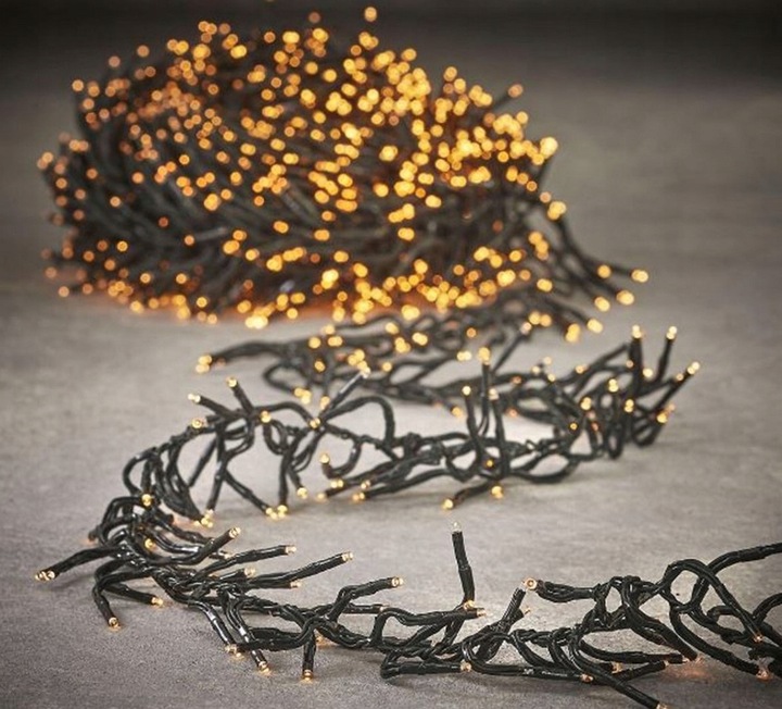 Lampki Świąteczne Zewnętrzne Na zewnątrz 1000 lampek 19,9 m SOLIDNE MOCNE