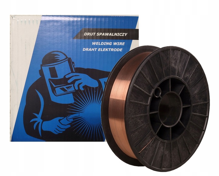 Drut spawalniczy MIG/MAG SG2 G3Si Fi 0,8 mm szpula 5kg do miga migomatu