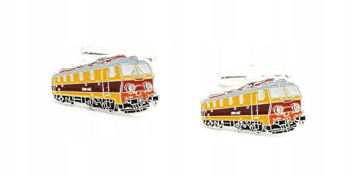 Lokomotywa EP09 spinki do mankietów z etui