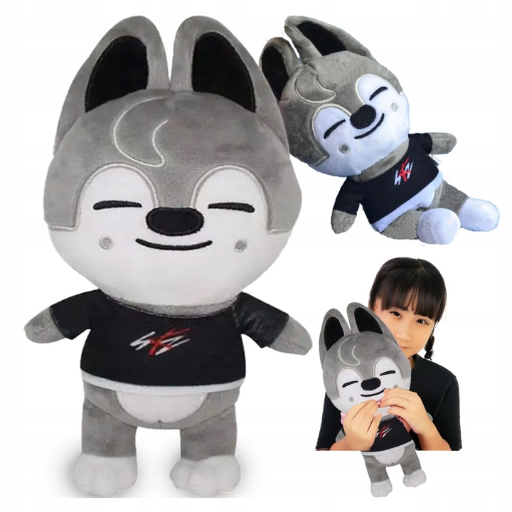 Kup SKZOO WOLF CHAN MASKOTKA STRAY KIDS PLUSZAK WILK 25 cm K-POP
