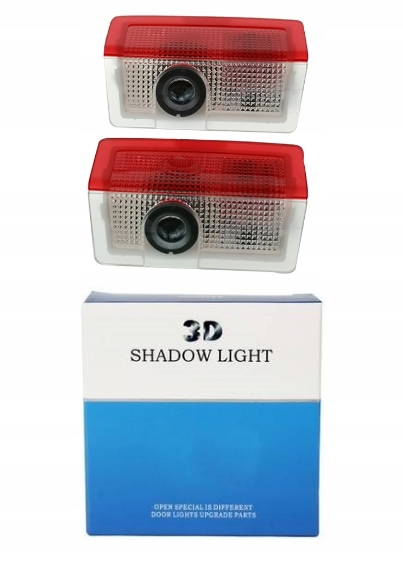 2x LED LOGO PROJEKTOR MERCEDES A B C M ML GL 4MATIC GLE GLA GLC