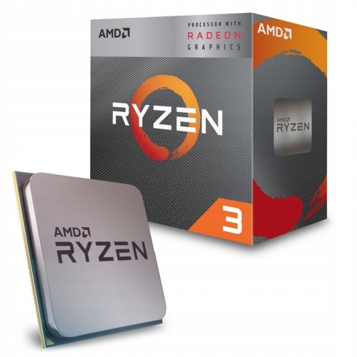 Nowy Komputer Ryzen 3|Radeon RX|8GB|SSD M.2.|Baza