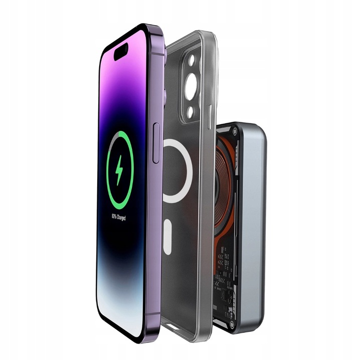 DUDAO POWERBANK BEZPRZEWODOWY 10000mAh 15W MAGSAFE DUŻY POJEMNY POWER BANK