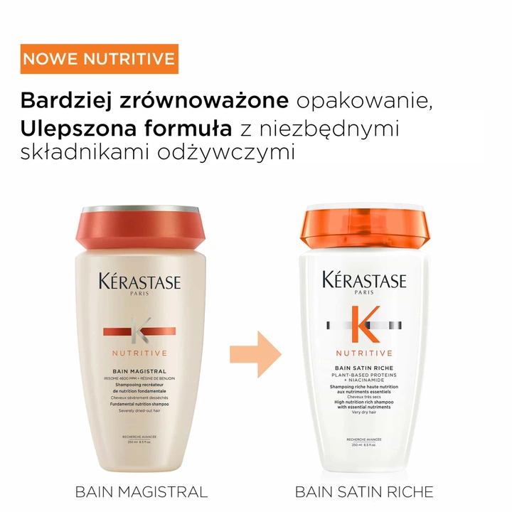 Kerastase Nutritive Bain Riche wzbogacony szampon odżywczy do włosów 250 ml
