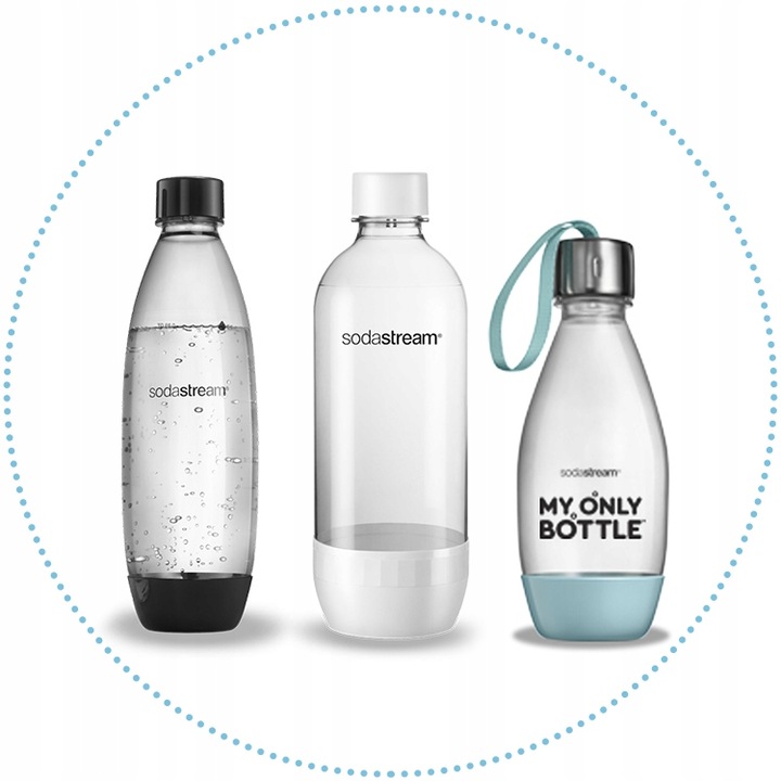 Saturator SodaStream Terra + Butelka + 2 Cylindry