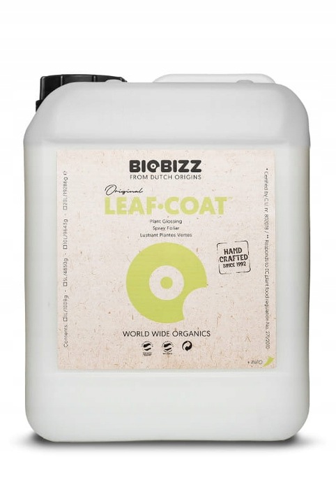 BIOBIZZ LEAFCOAT 5L NA PLEŚŃ I OWADY