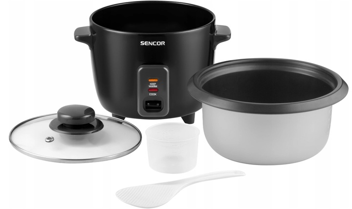 RYŻOWAR MASZYNA DO GOTOWANIA RYŻU ZESTAW GRATISÓW RICE COOKER 0.6l ZESTAW