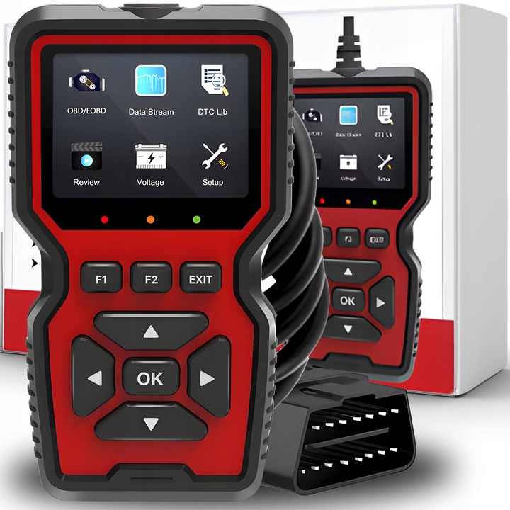 DIAGNOSTYCZNY TESTER INTERFEJS SKANER OBD2 UNIWERSALNY DO AUTA KOMPUTER