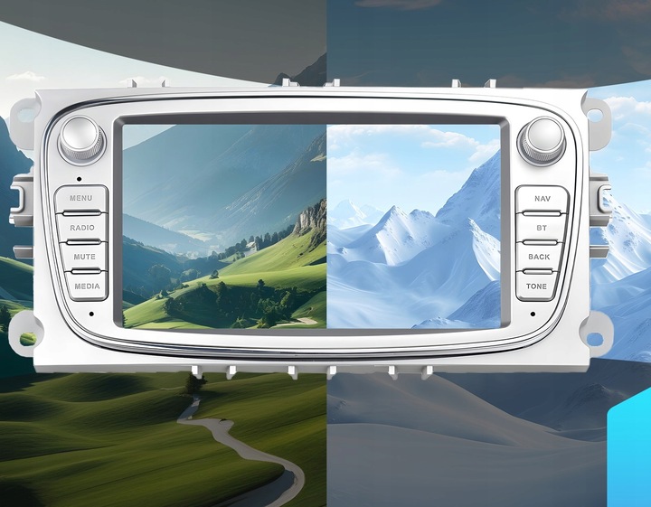 RADIO SAMOCHODOWE do FORD MONDEO MK4 FOCUS MK2 MK3 GALAXY GPS ANDROID RDS