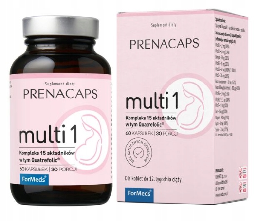 Formeds PRENACAPS MULTI 1 - do 12. tygodnia ciąży
