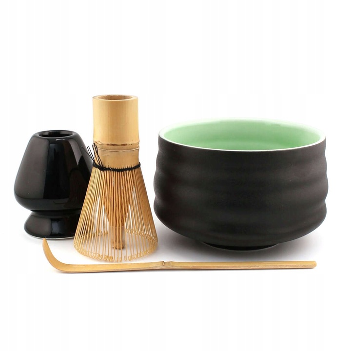 Zestaw Prezentowy Matcha 30g Chasen Chashaku Matchawan Chasentate 7-części