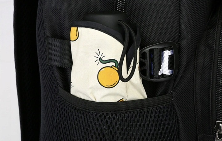 PLECAK SZKOLNY MŁODZIEŻOWY ŚWIECĄCY TORNISTER ODBLASKOWY USB TORBA PIÓRNIK