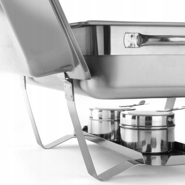 Podgrzewacz na pastę GN1/1 w zestawie z pojemnikami GN 2x 1/2 i 3x 1/3