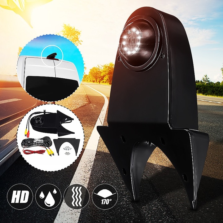 MONITOR 7'' + KAMERA COFANIA BUS 9 IR +10M KABEL