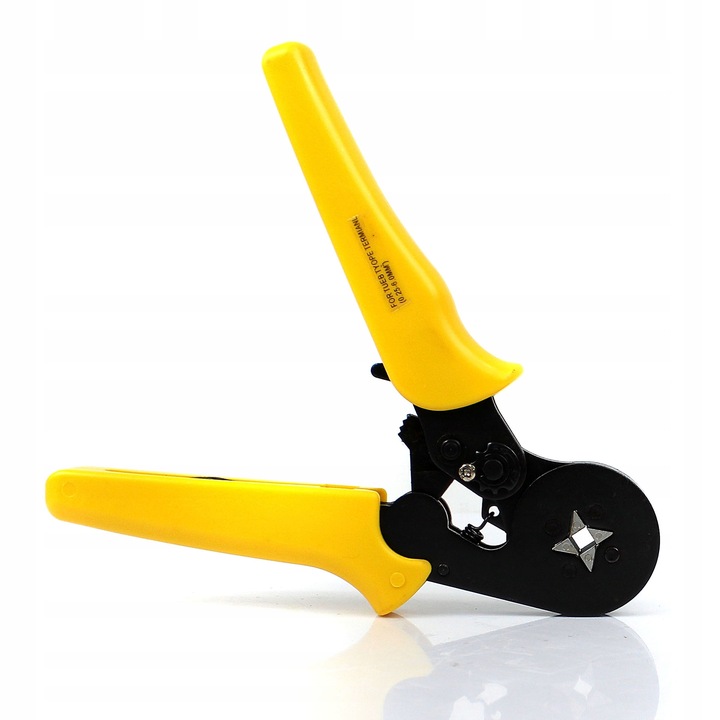 PRASKA ZACISKARKA DO TULEJEK KONEKTORÓW KOŃCÓWEK 0.25-10mm² 1500 szt.