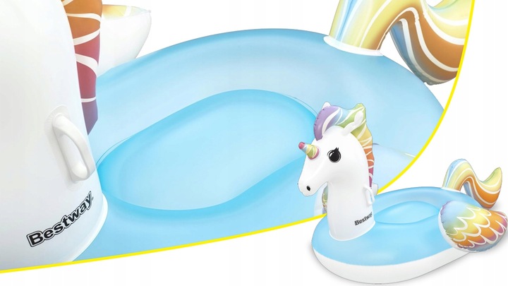 MATERAC DMUCHANY JEDNOROŻEC DO PŁYWANIA WODY DLA DZIECI PŁYWAK 155x119 CM