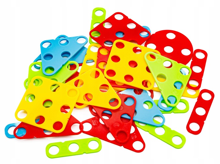 KREATYWNE PUZZLE KLOCKI KONSTRUKCYJNE 3D WKRĘTARKA WALIZKA 237 elem.