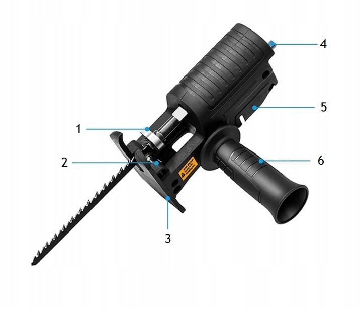 PRZYSTAWKA PIŁA SZABLASTA HILDA DO WIERTARKI WKRĘTARKI
