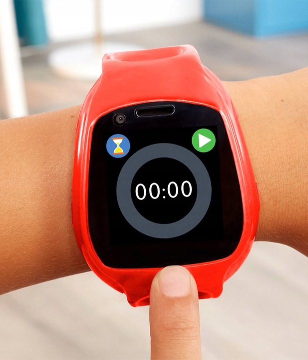 LITTLE TIKES Tobi 2 Robot Smartwatch Zegarek elektroniczny czerwony