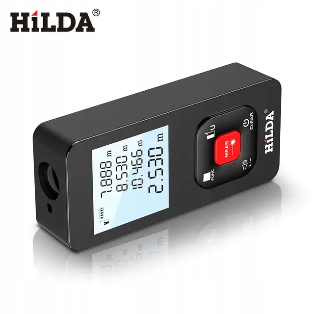 Dalmierz HILDA HD-S50 50M Miernik Odległości Cyfrowy Laserowy Akumulatorowy