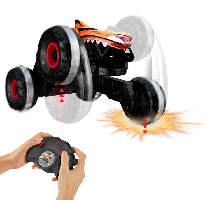 Samochód zdalnie sterowany Hot Wheels Monster Trucks HGV87 Mattel