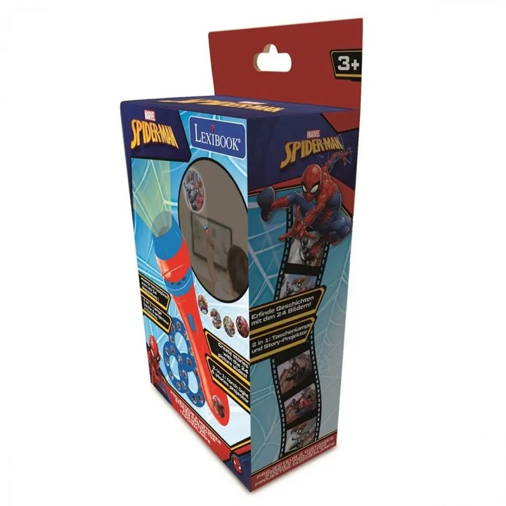 Latarka z projektorem Spider-Man LTC050SP