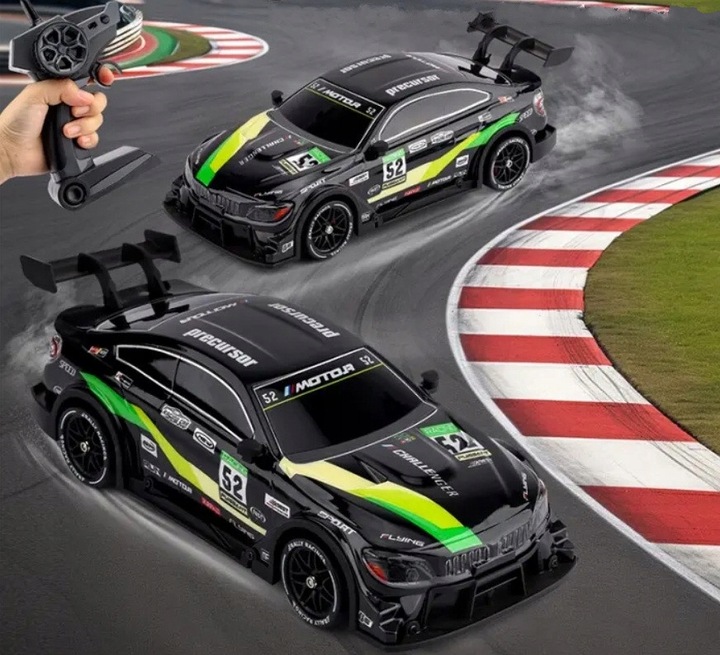 Samochód Zdalnie Sterowany RC Drift Duży 4x4 Auto na Pilot do Driftu LED