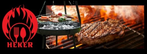 GRILL WISZĄCY OGRODOWY REGUL TRÓJNÓG PALENISKO 3W1