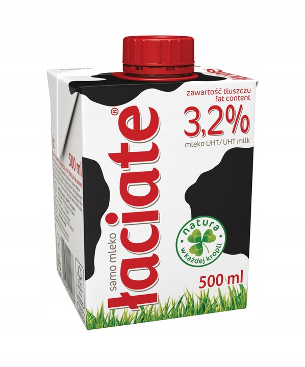 Łaciate Mleko UHT 3,2 % 500 ml x 12 sztuk
