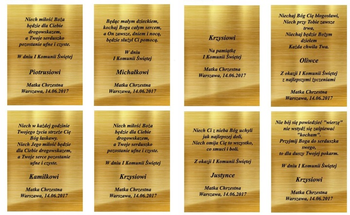 Złoty Łańcuszek kręcony 585 Komunia Chrzest