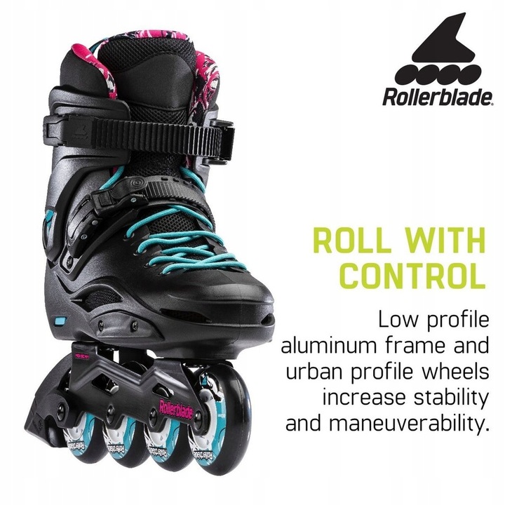 Leszno ! Okrężna 10A Rolki Rollerblade RB Cruiser W 24.0cm 38 Nowe 2024 !