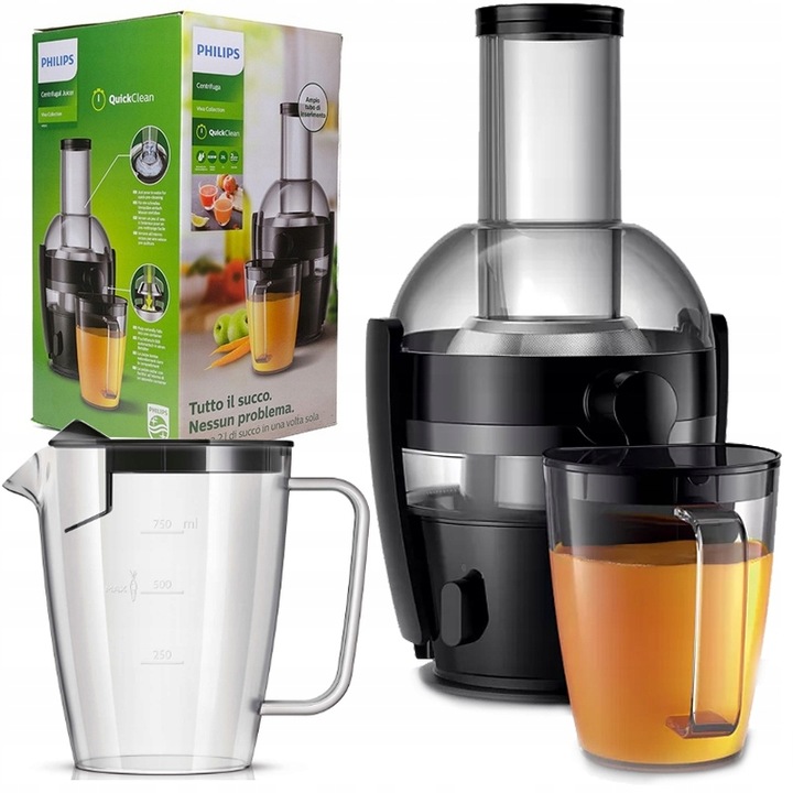 Sokowirówka PHILIPS Viva HR1855/70 800W 2L 75mm