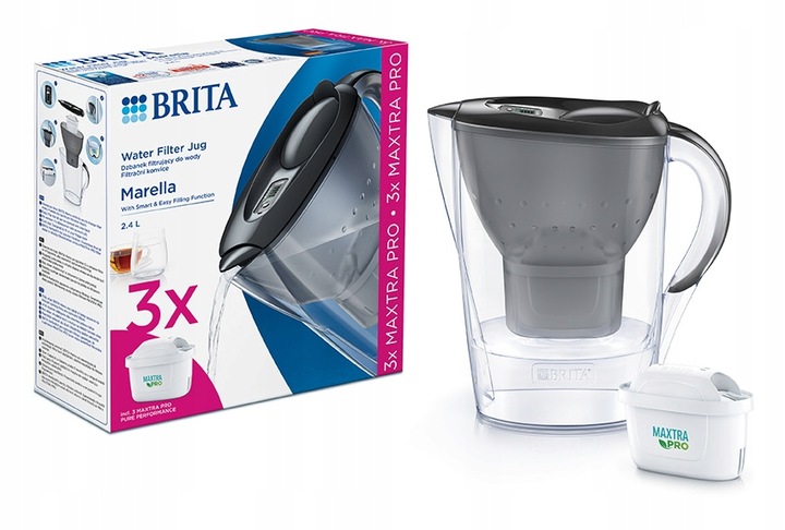 Dzbanek filtrujący Brita Marella Cool +3 filtry Maxtra PRO Pure Performance